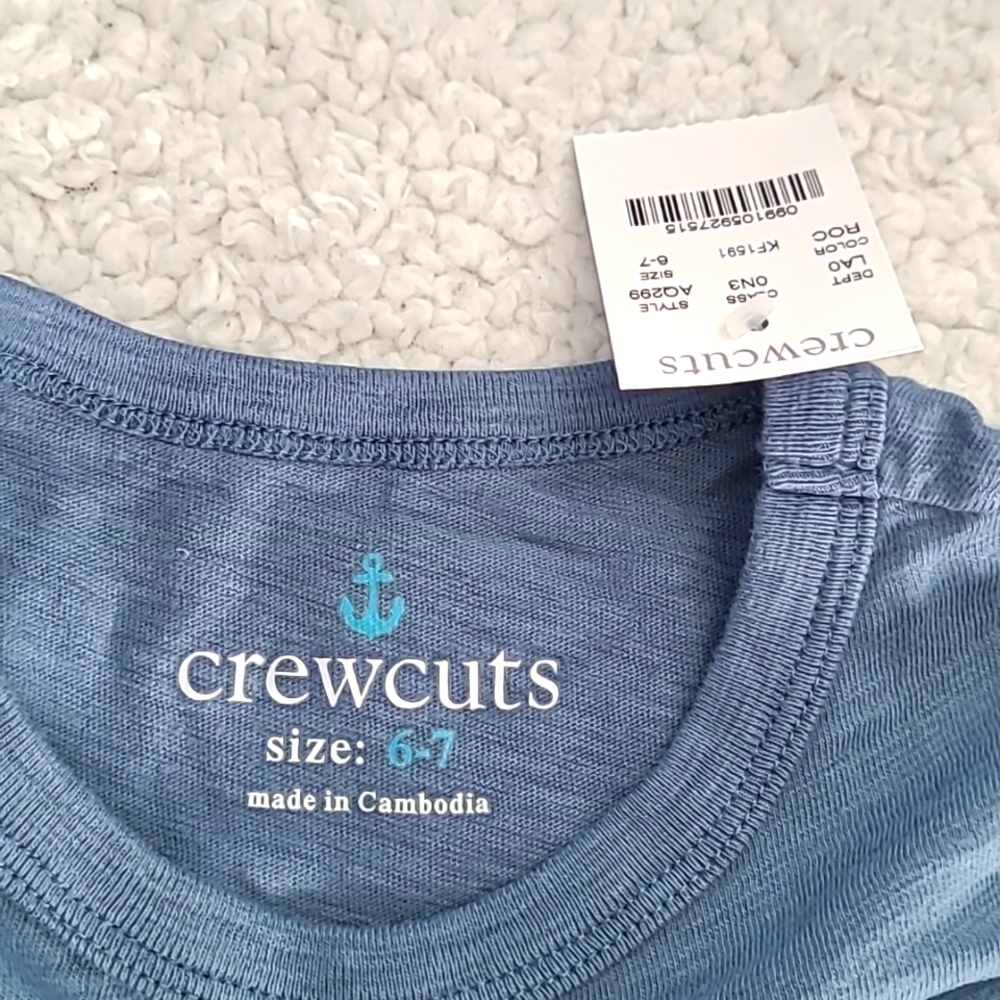 Crewcuts Boy's bundle of T Shirts with front graphics size 6-7 - Picture 9 of 11